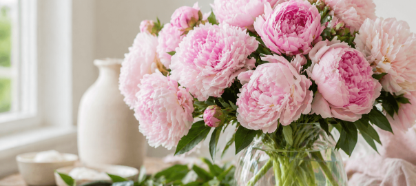 how to keep peonies fresh