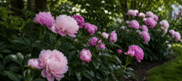 can peonies grow in shade