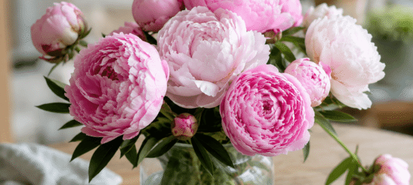 do peonies need flower food