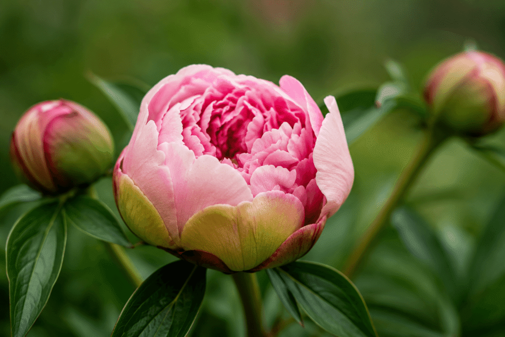 how to get peonies to open