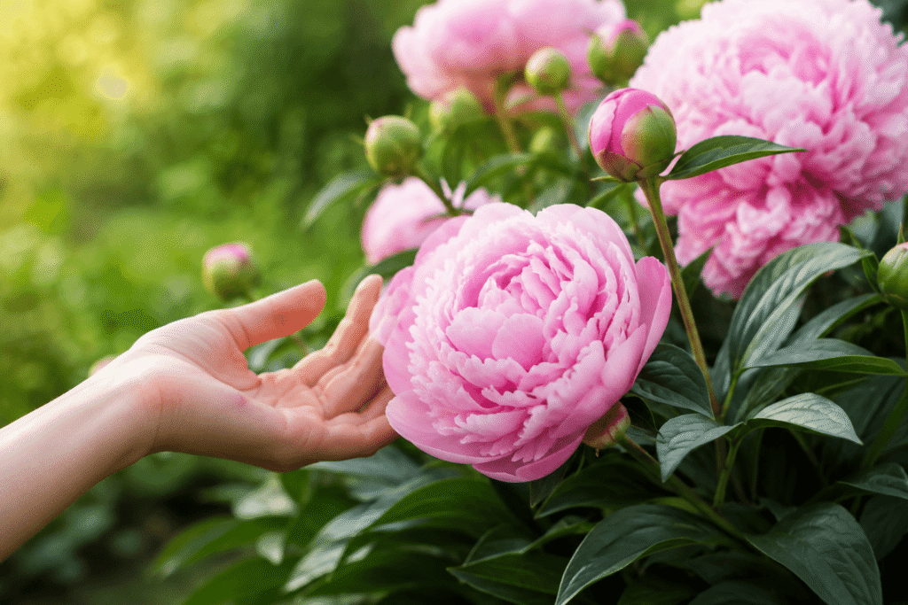 are peonies poisonous to humans